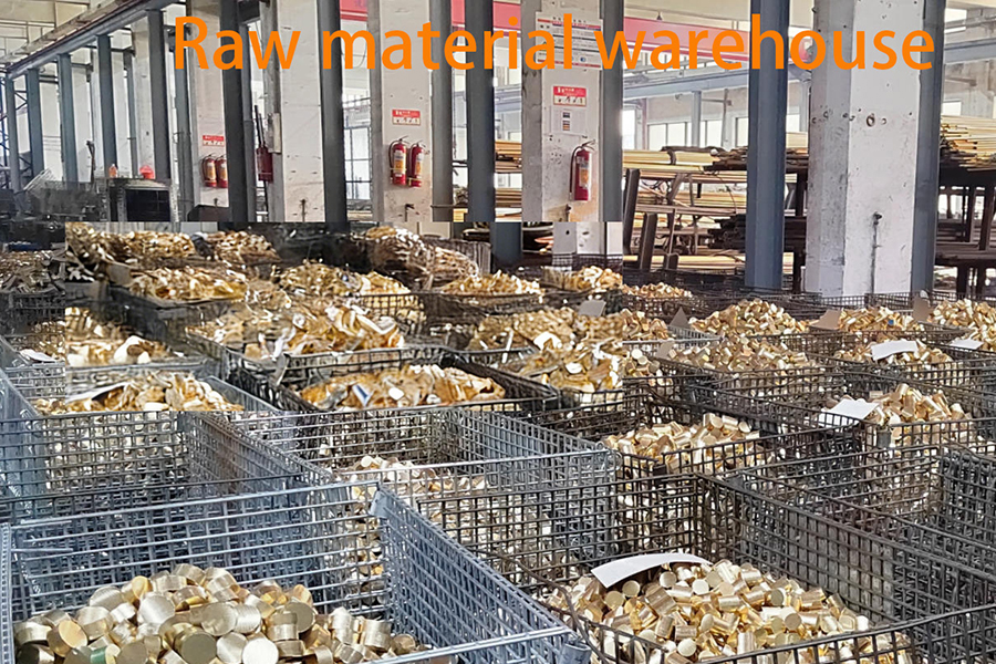 Raw material warehouse